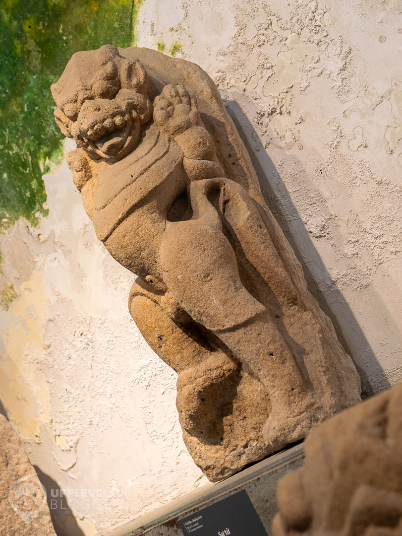 Skulptur på Cham-museet i Da Nang