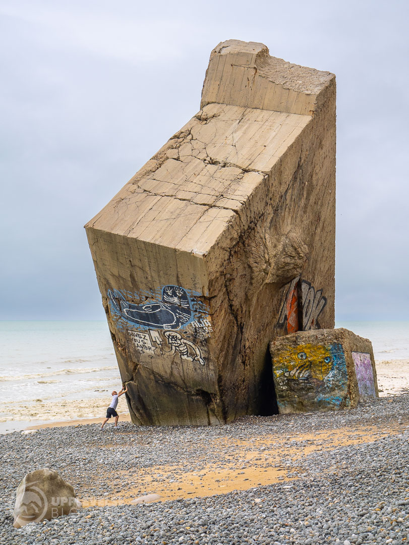 R622-bunker längs Normandies atlantkust