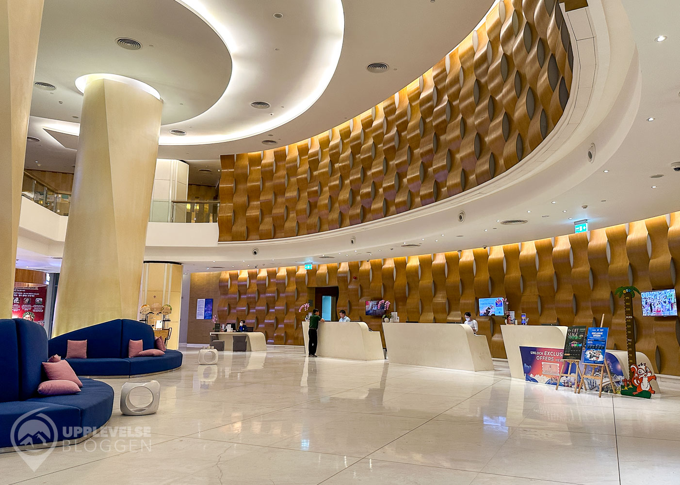 Lobbyn på Novotel Danang Premier Han River