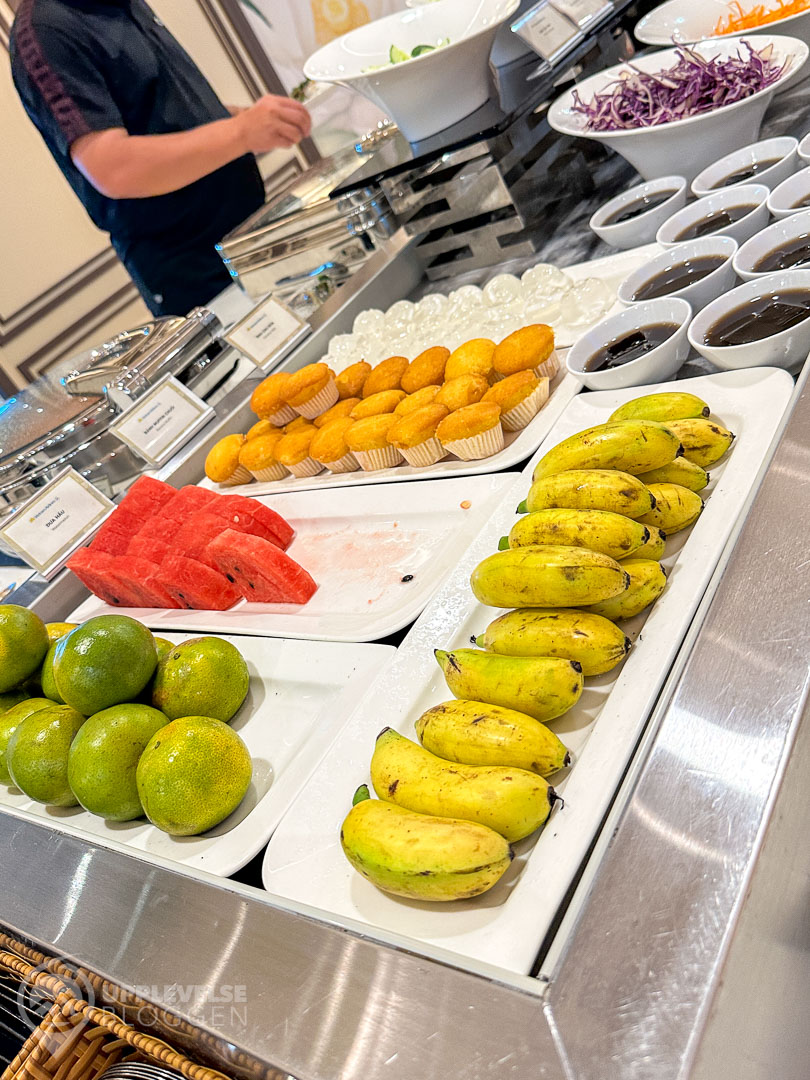 Frukostbuffé i Lotus Lounge
