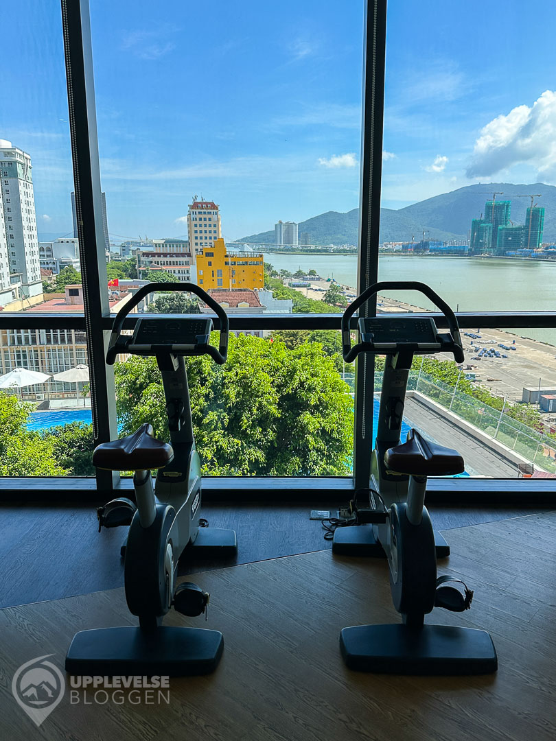 Ett bättre gym hittar man på Novotel Han River i Da Nang