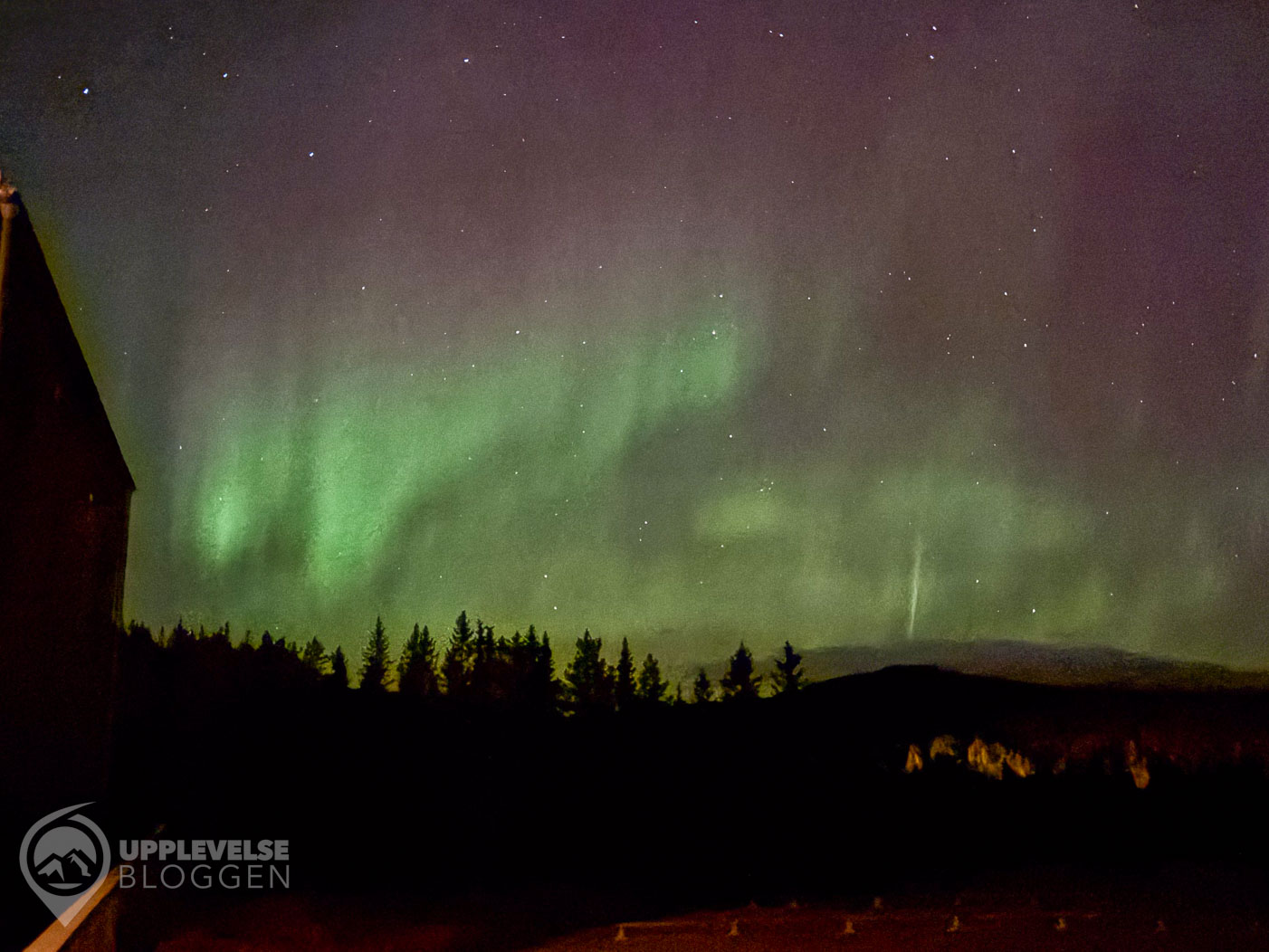 Norrsken över Härjedalen