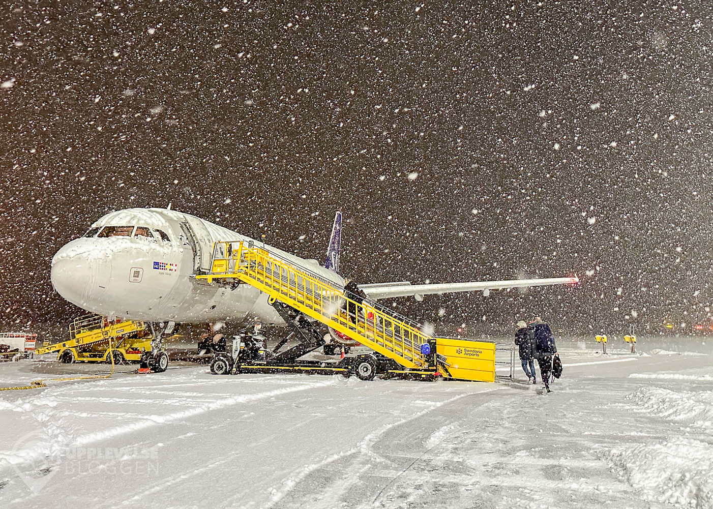 Snöoväder på ESNZ
