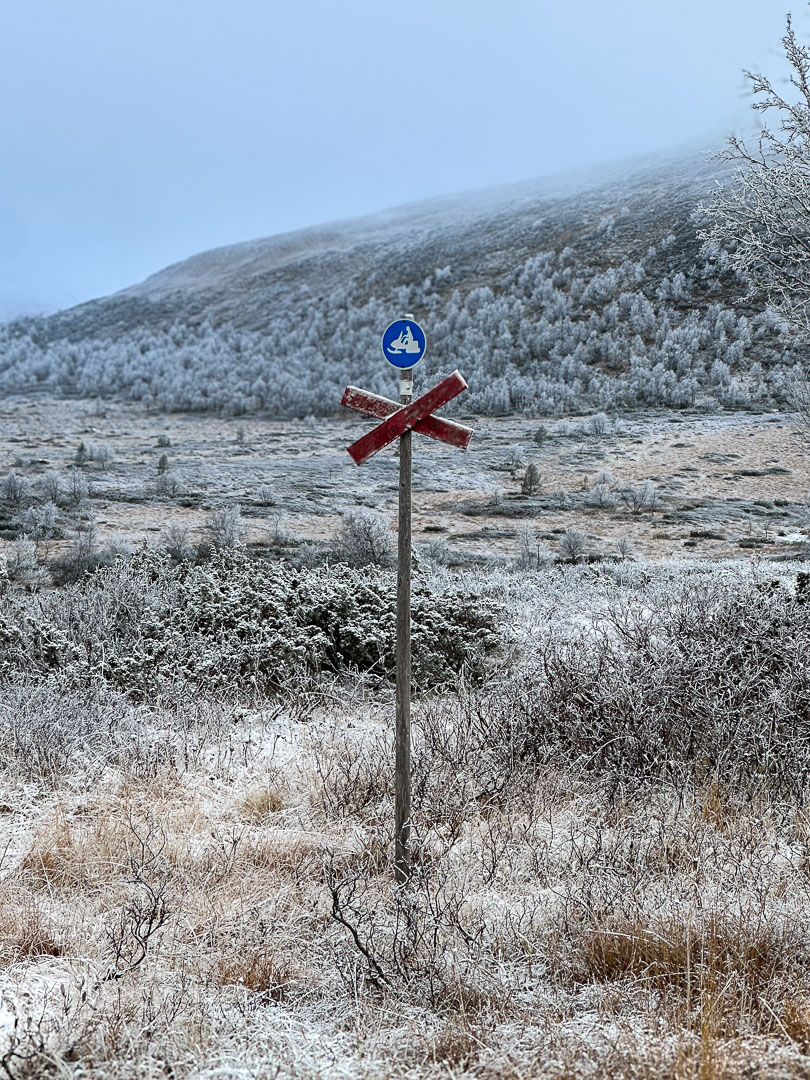 Skoterled innan skotersäsong