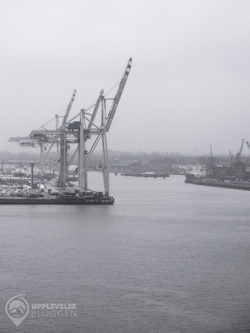 Hamnen i Hamburg