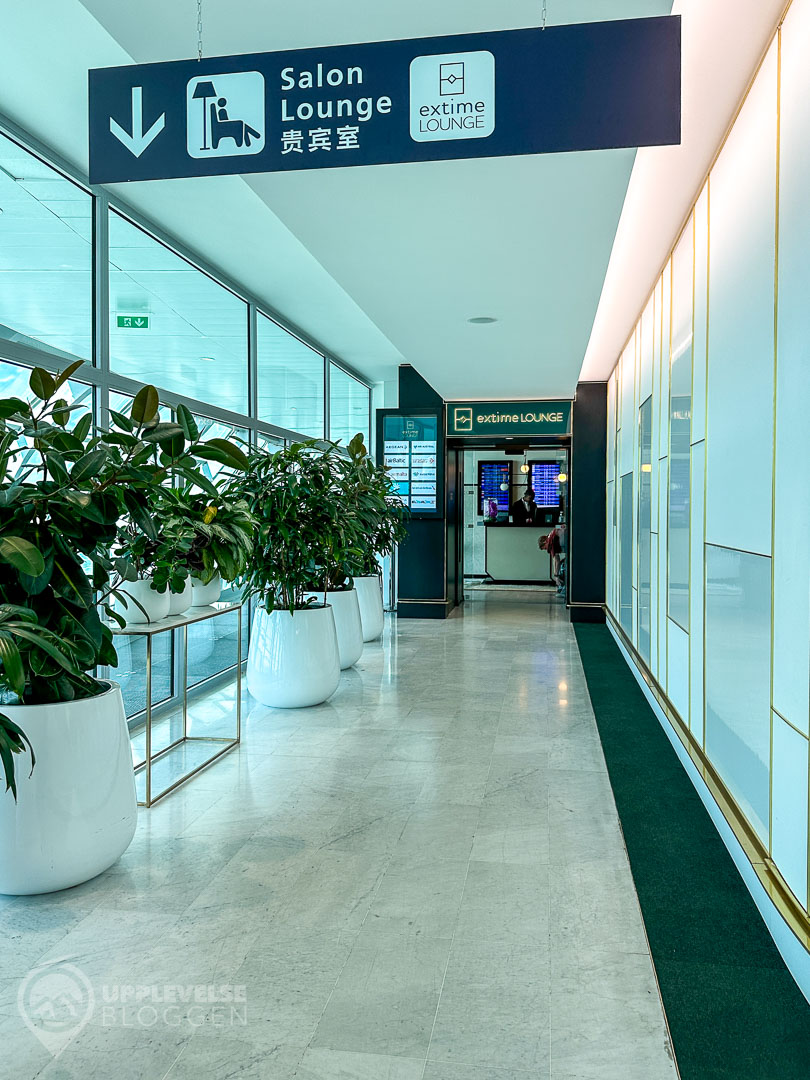 Extime Lounge i Paris (terminal 2B)