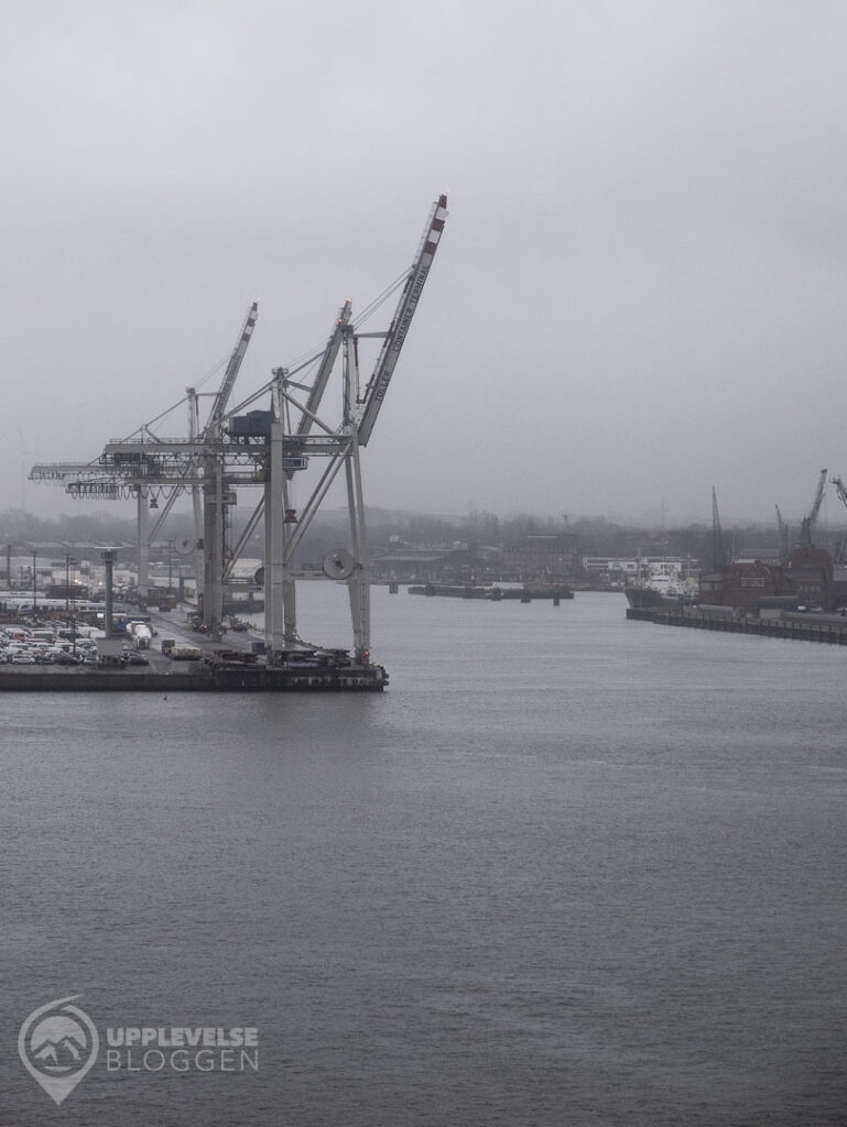 Hamnkranar i Hamburg