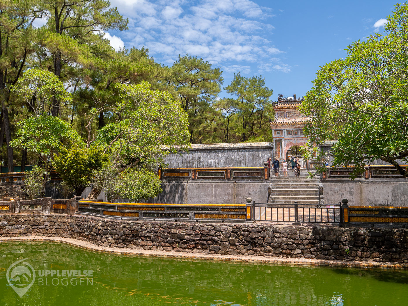 Kejsaren Tự Đứcs mausoleum i Hue
