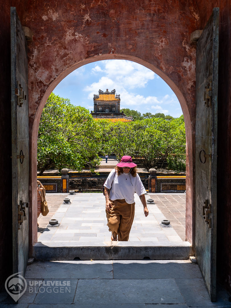 Kejsaren Tự Đứcs mausoleum i Hue