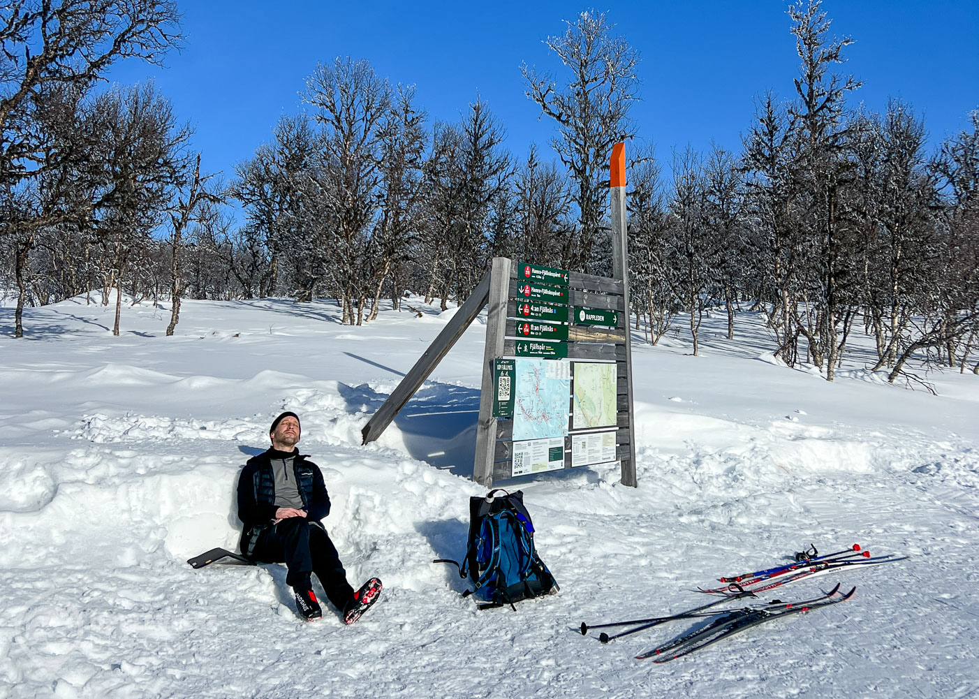 Dryden vid Fjällnäs skidtorg