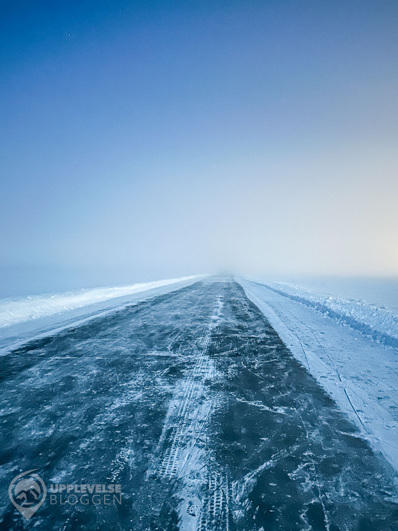 Löpning på Medvindens is