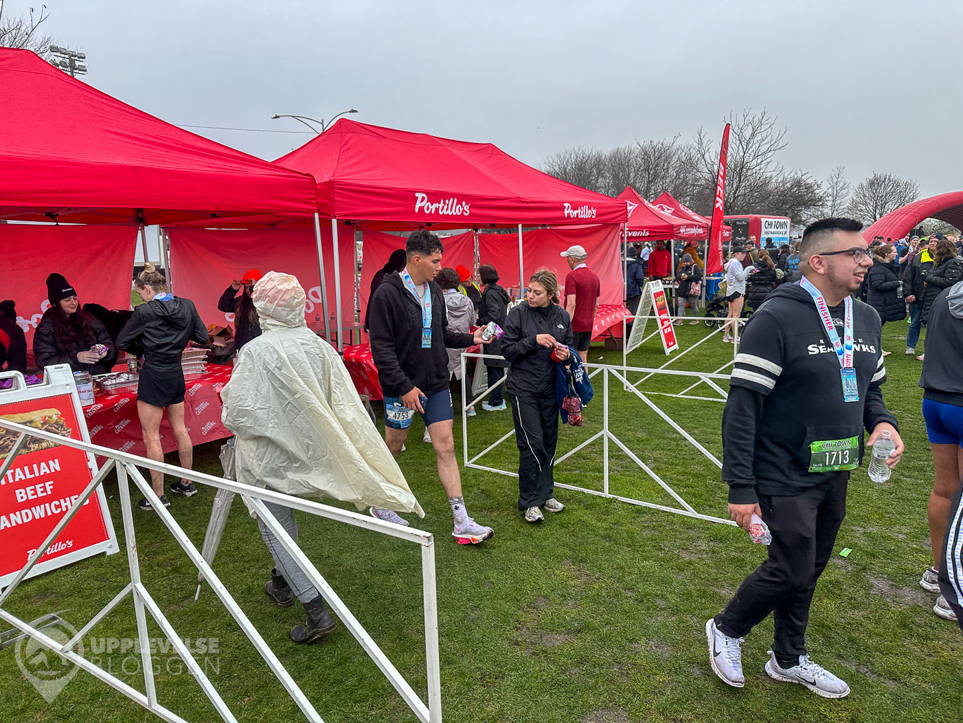 Mat och tilltugg efter Chi Town Half Marathon & 10K
