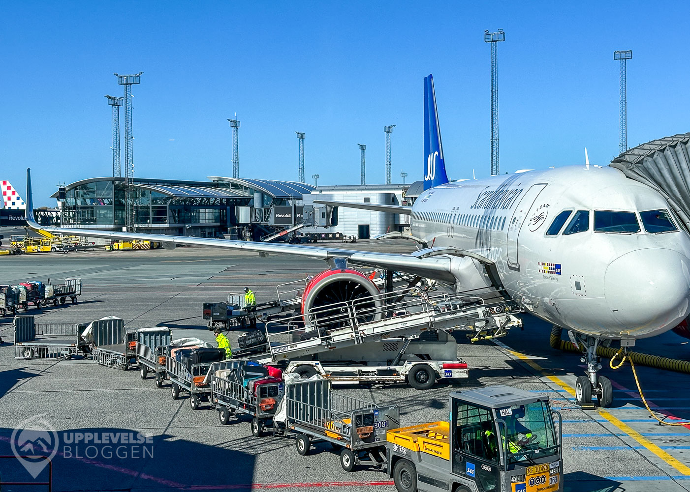 SAS A320neo - SE-ROC med Starlink