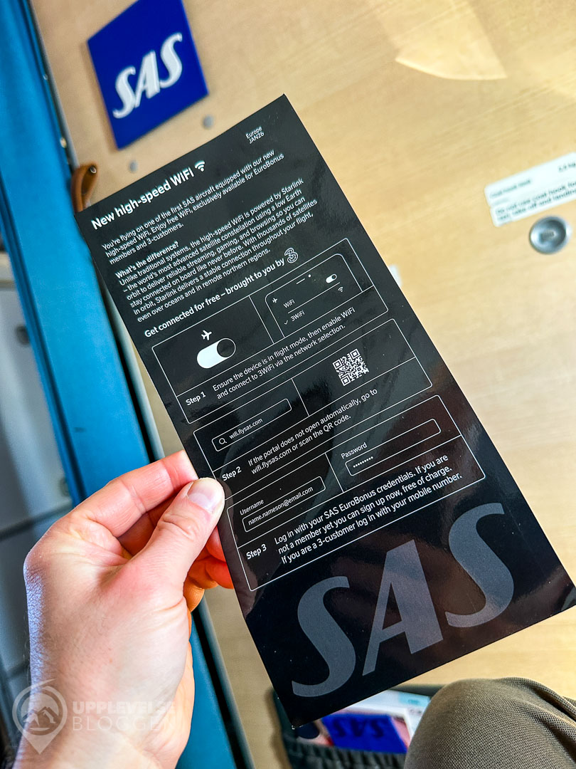 Hightspeed wifi från SAS Starlink