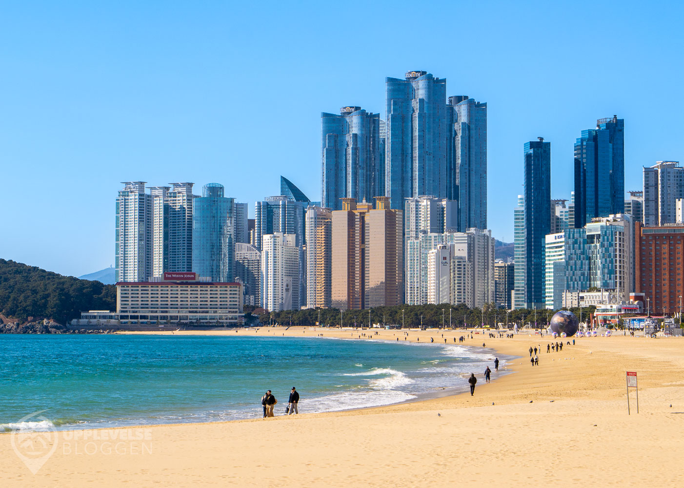 Haeundae Beach i Busan