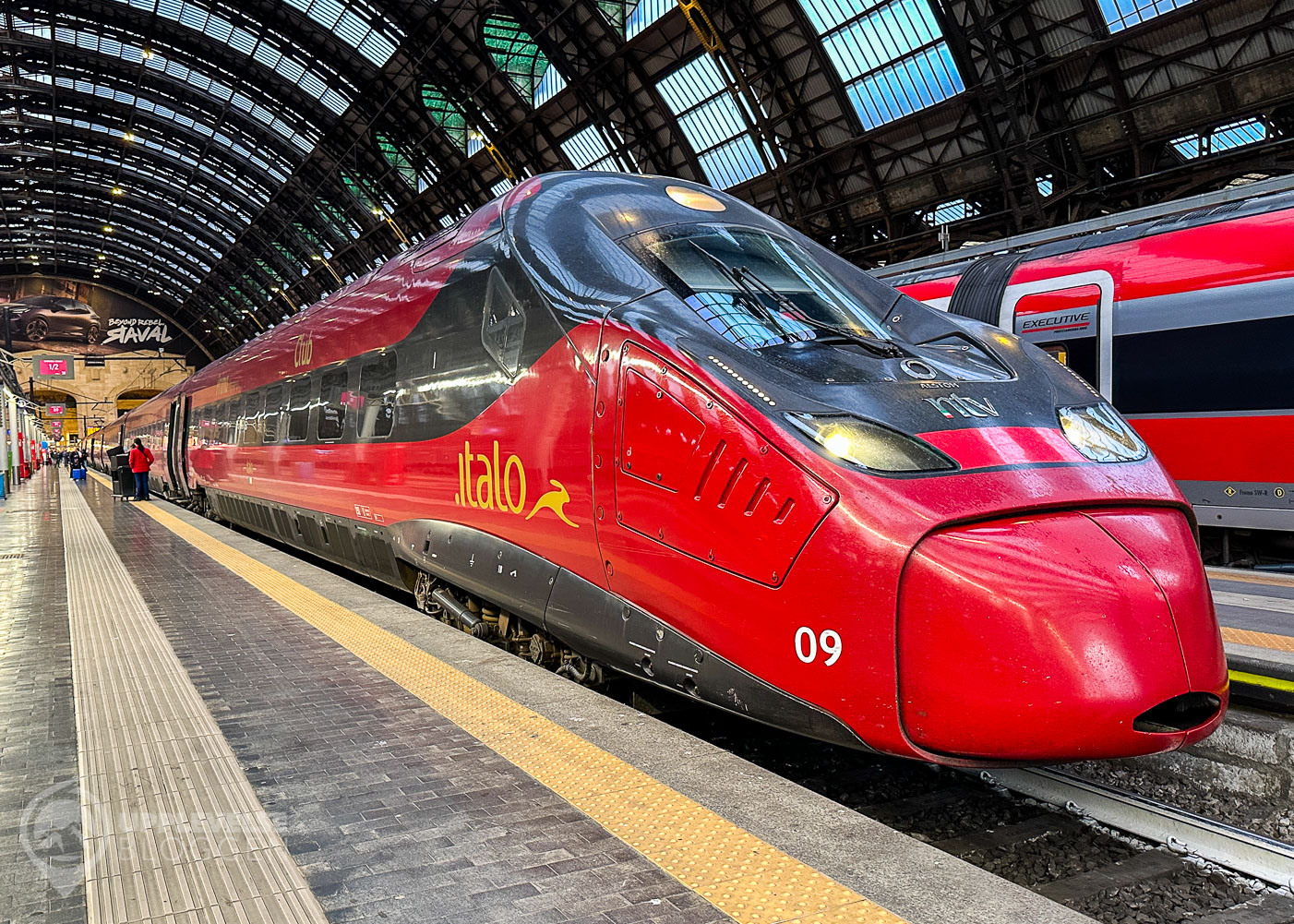 Italo AGV på Milano Centrale