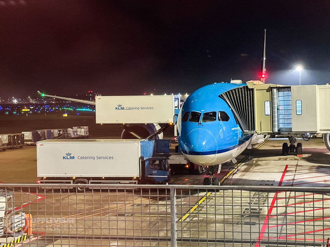 KLM 787-9 Dreamliner - PH-BHM innan avgång AMS