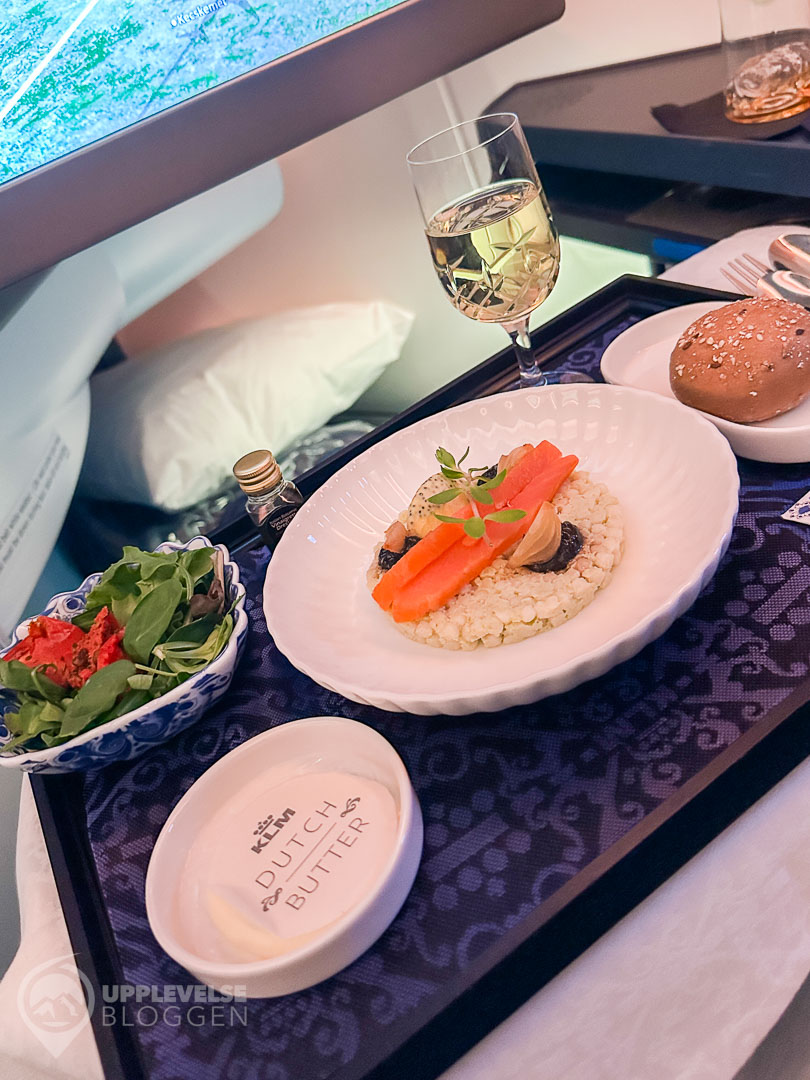 Förrätten i KLM Business