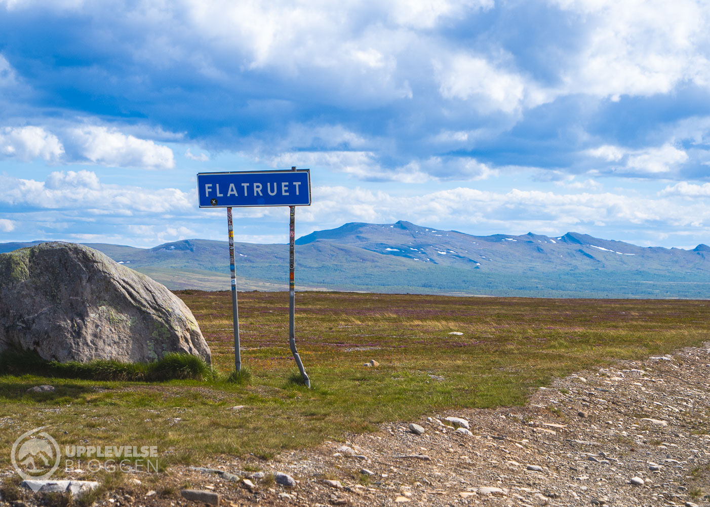 Flatruetvägen i Härjedalen