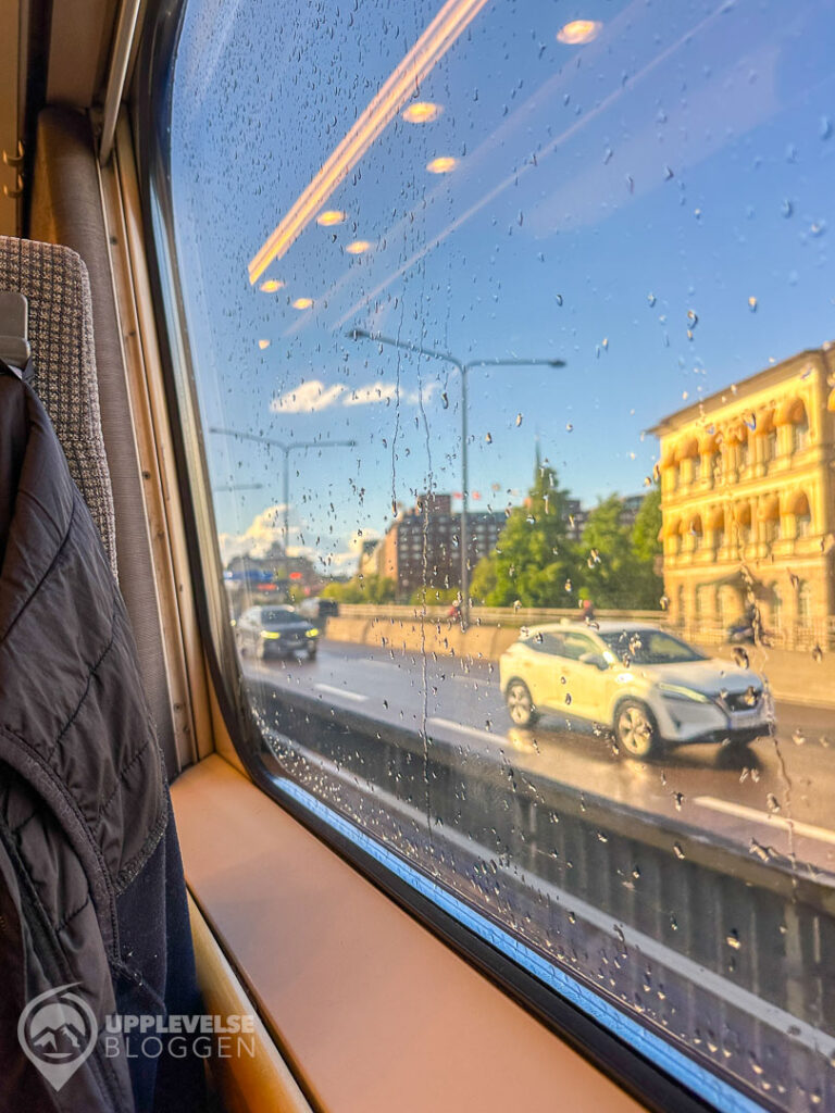 Tågresa från Stockholm