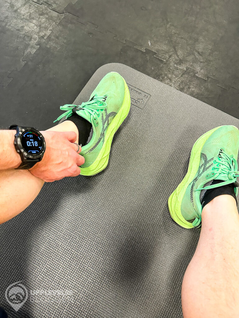 Träningspass på gymmet