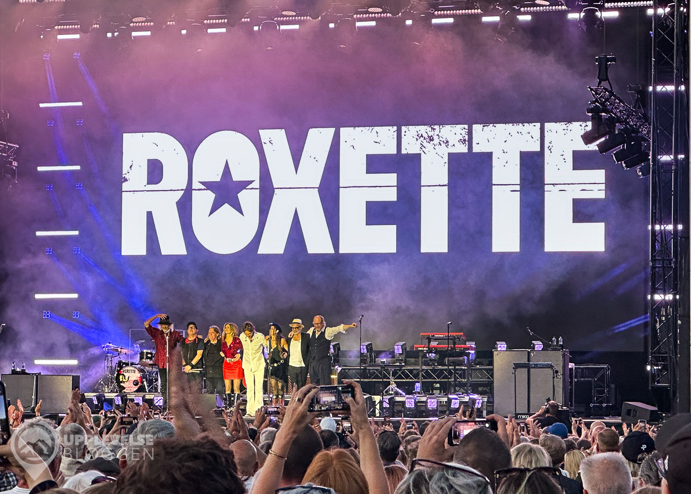 Roxette på Slottsskogsvallen i Göteborg