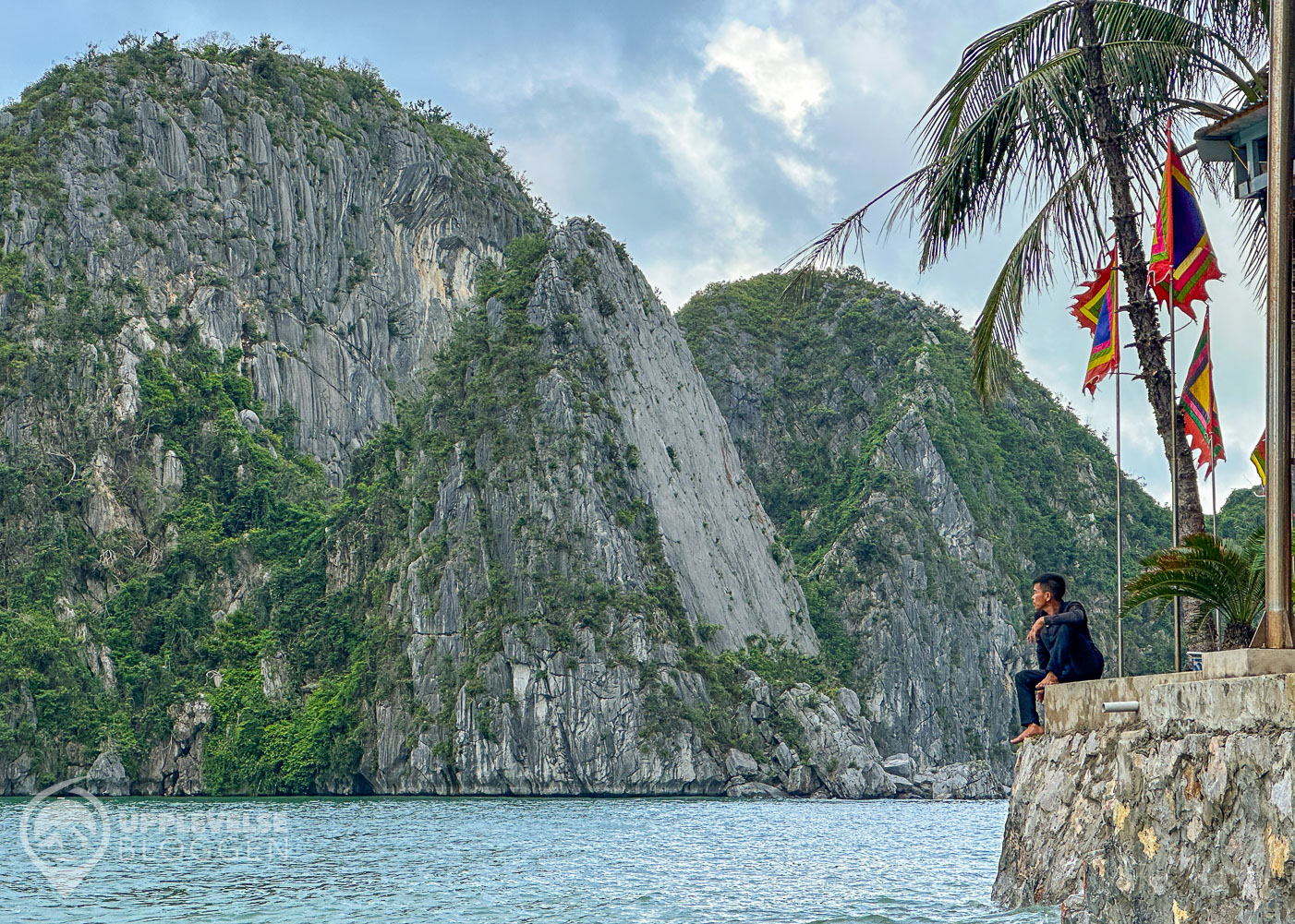 Kryssning i Halong-bukten