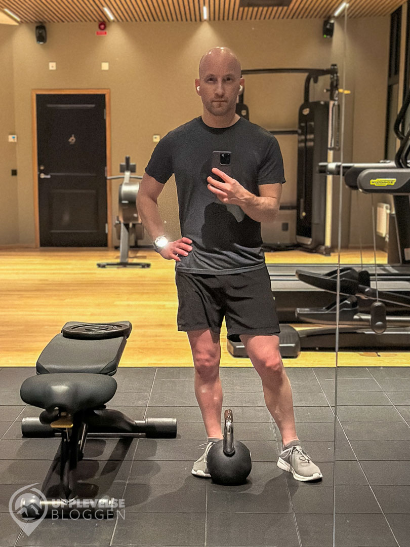 Dryden på gymmet