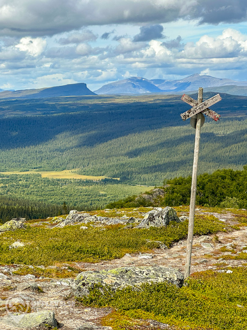 Långa bergsturen på Funäsdalsberget