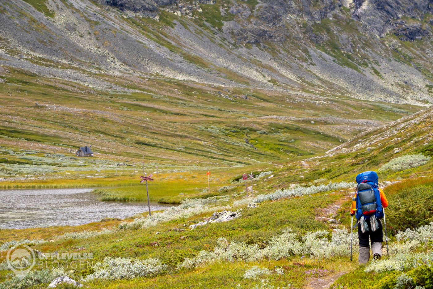 Fjällvandring i Lunndörrspasset