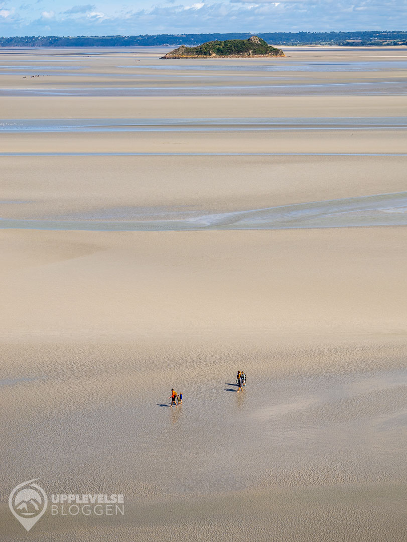 Långgrunt vid Mont-Saint-Michel