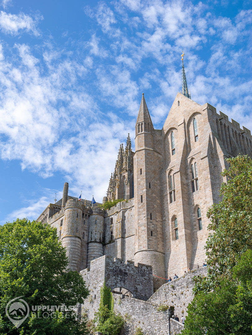 Mont-Saint-Michel i Frankrike
