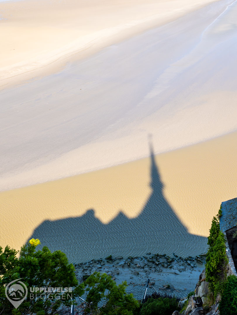 Skuggan av Mont-Saint-Michel