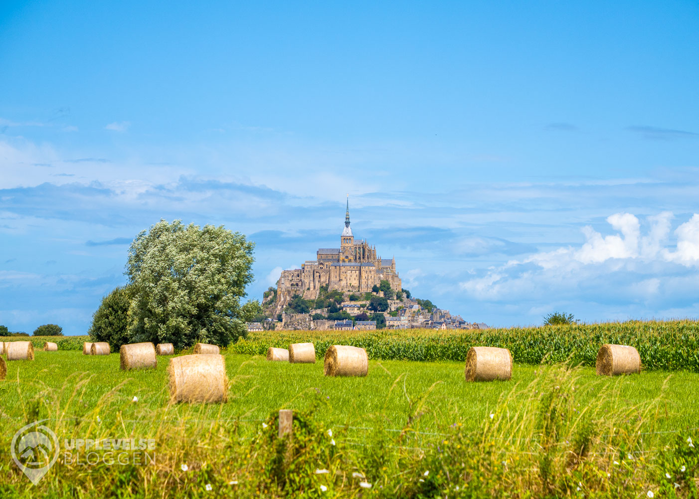 Mont-Saint-Michel sett på avstånd