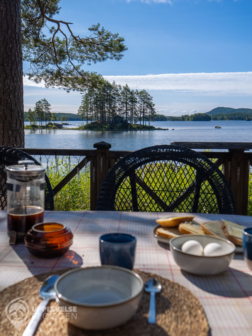 Frukost på Nätsjö Udde i Grythyttan