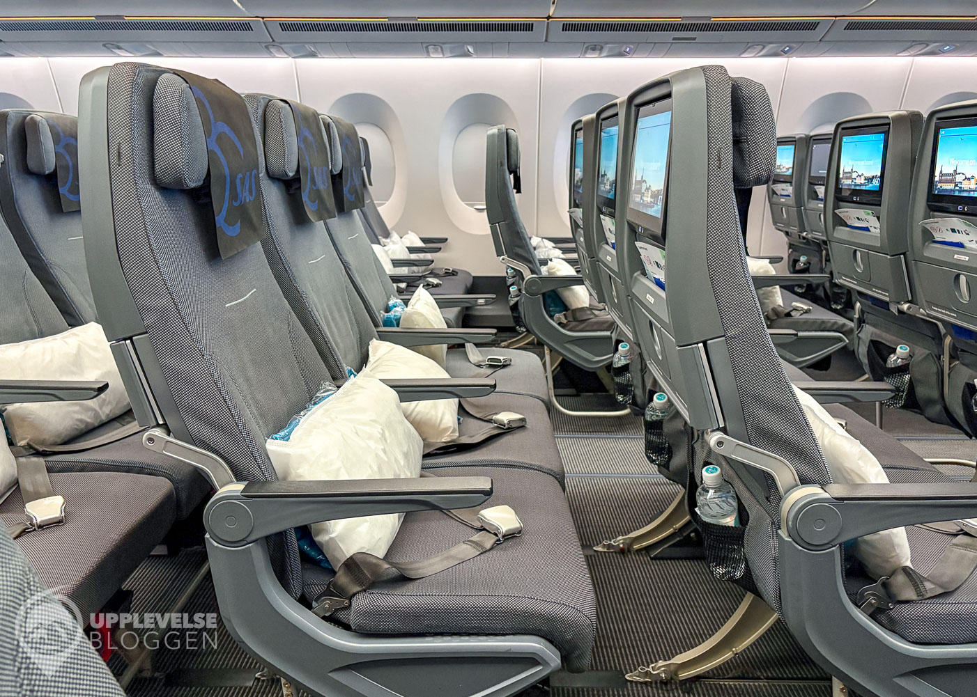 Ekonomiklass på SAS Airbus A350