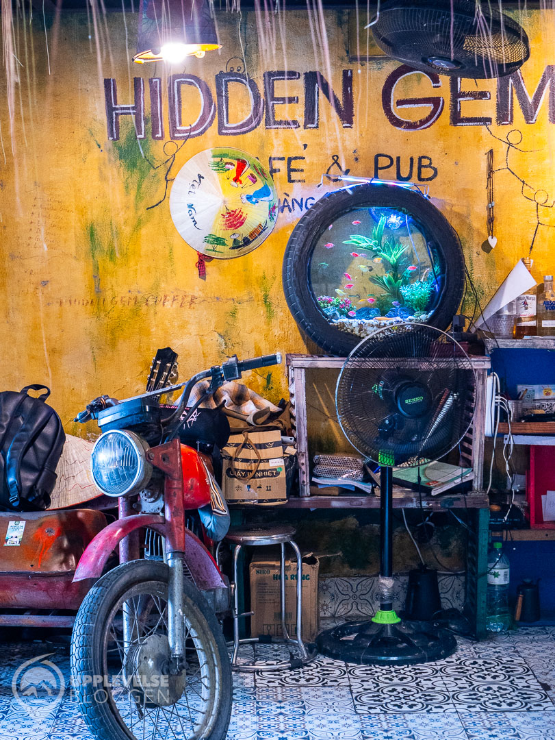 Hidden Gem Café & Pub i Hanoi