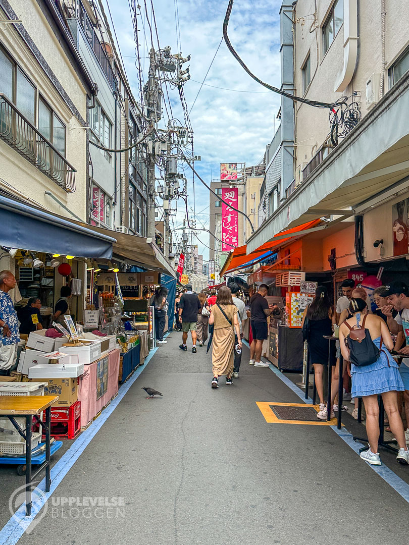 Tsukiji Market i Tokyo