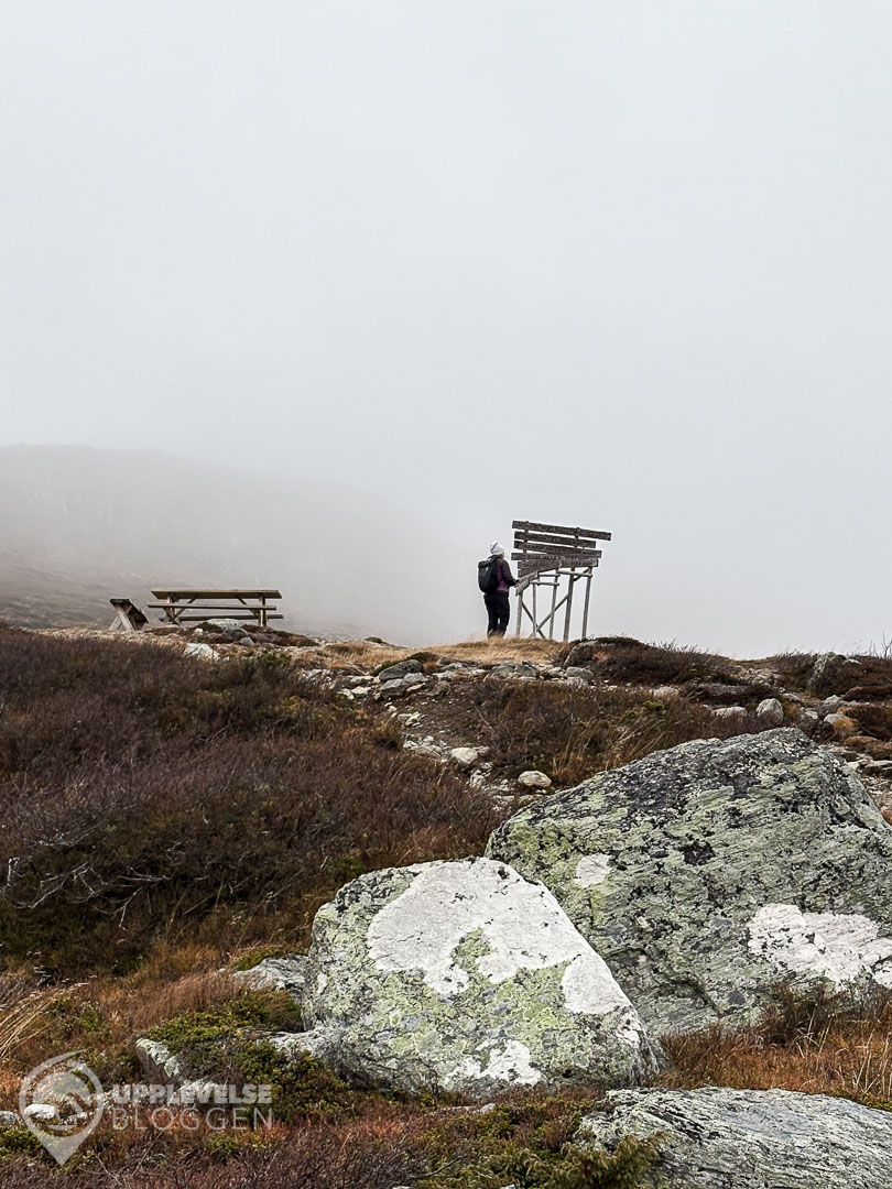 Vandringens start vid fjällparkeringen i Tänndalen