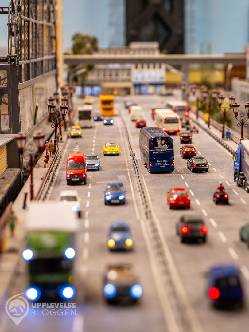 Motorvägsbro i Miniatur Wunderland