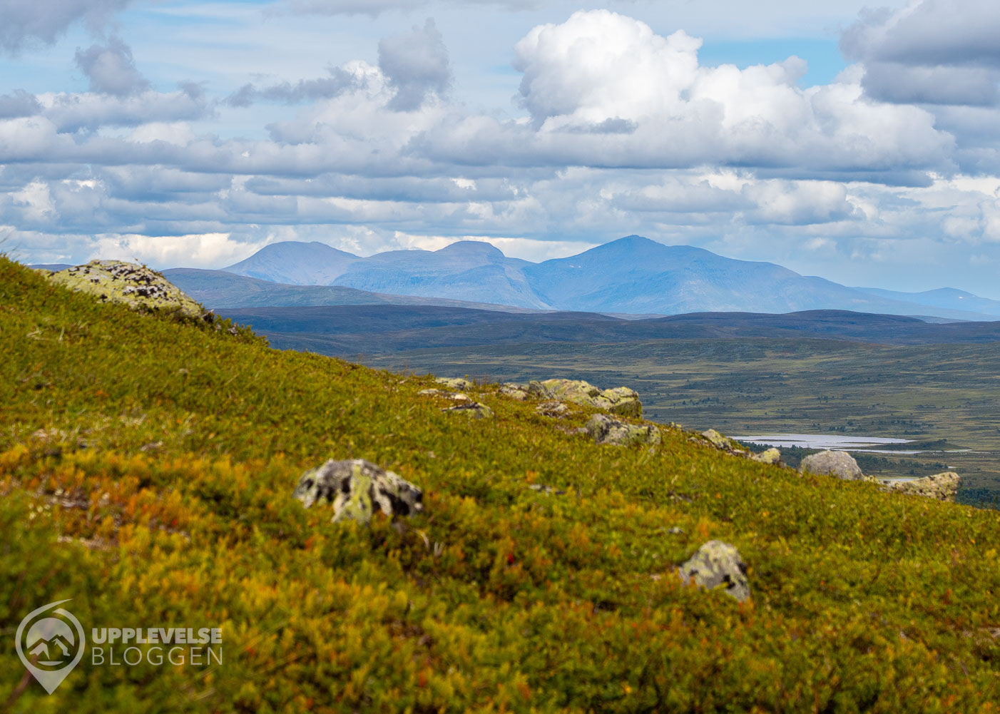 Skarsfjället sett från Svansjökläppen i Tänndalen