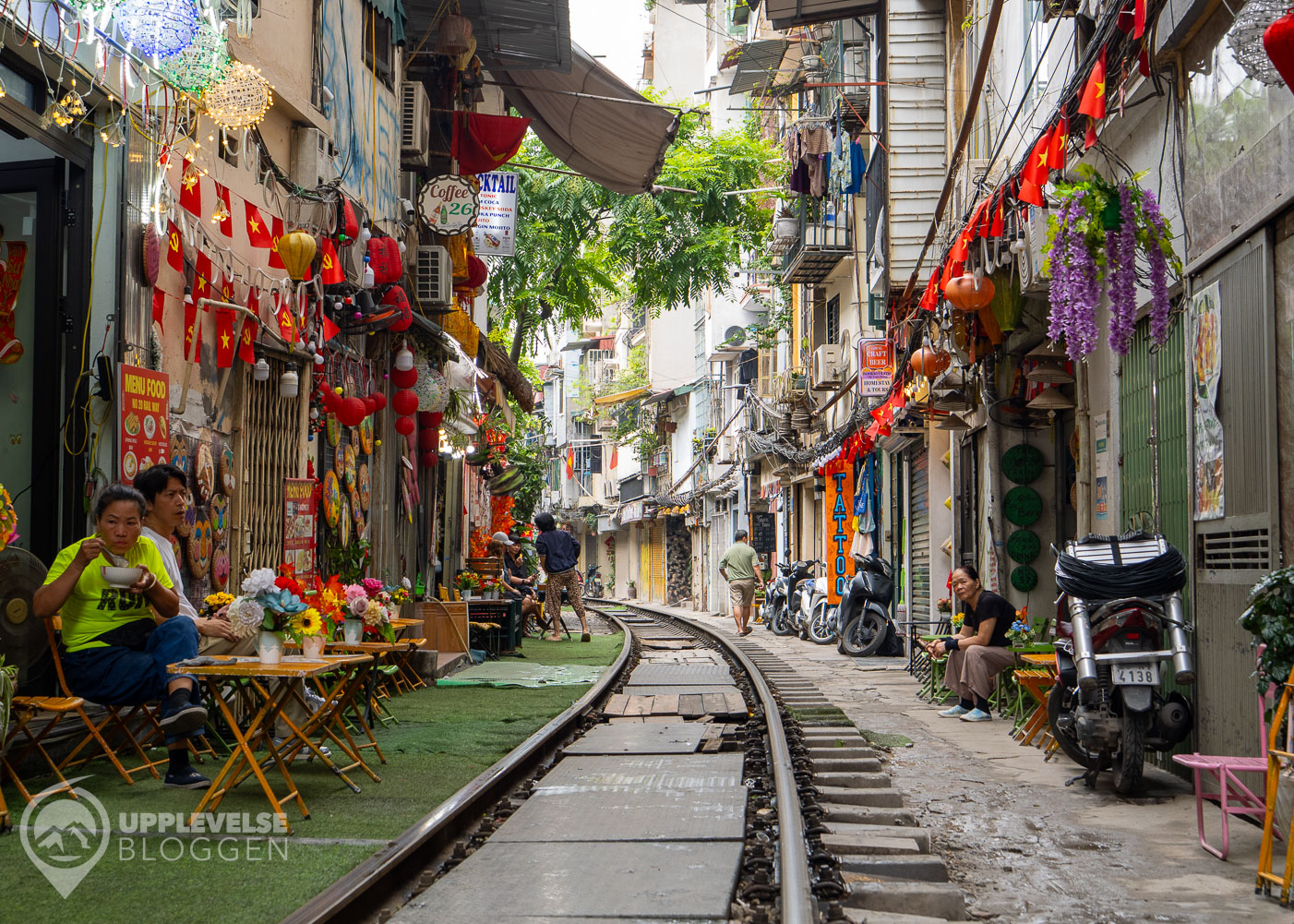 Hanoi Train Street, Vietnam